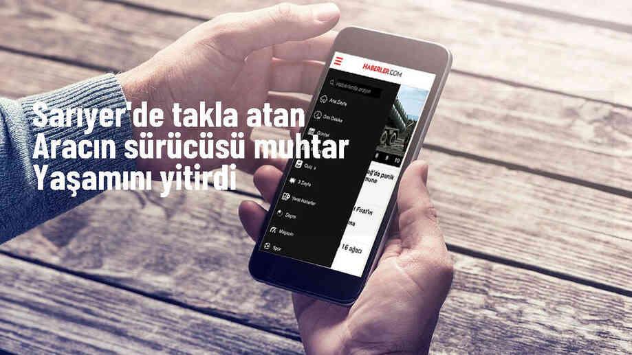 Sarıyer\'de trafik kazasında muhtar hayatını kaybetti, 1 kişi yaralandı