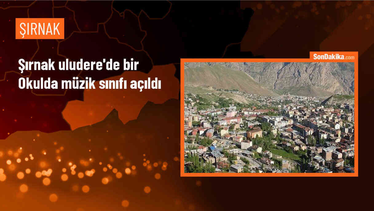 Şırnak Uludere\'de Müzik Sınıfı Açıldı