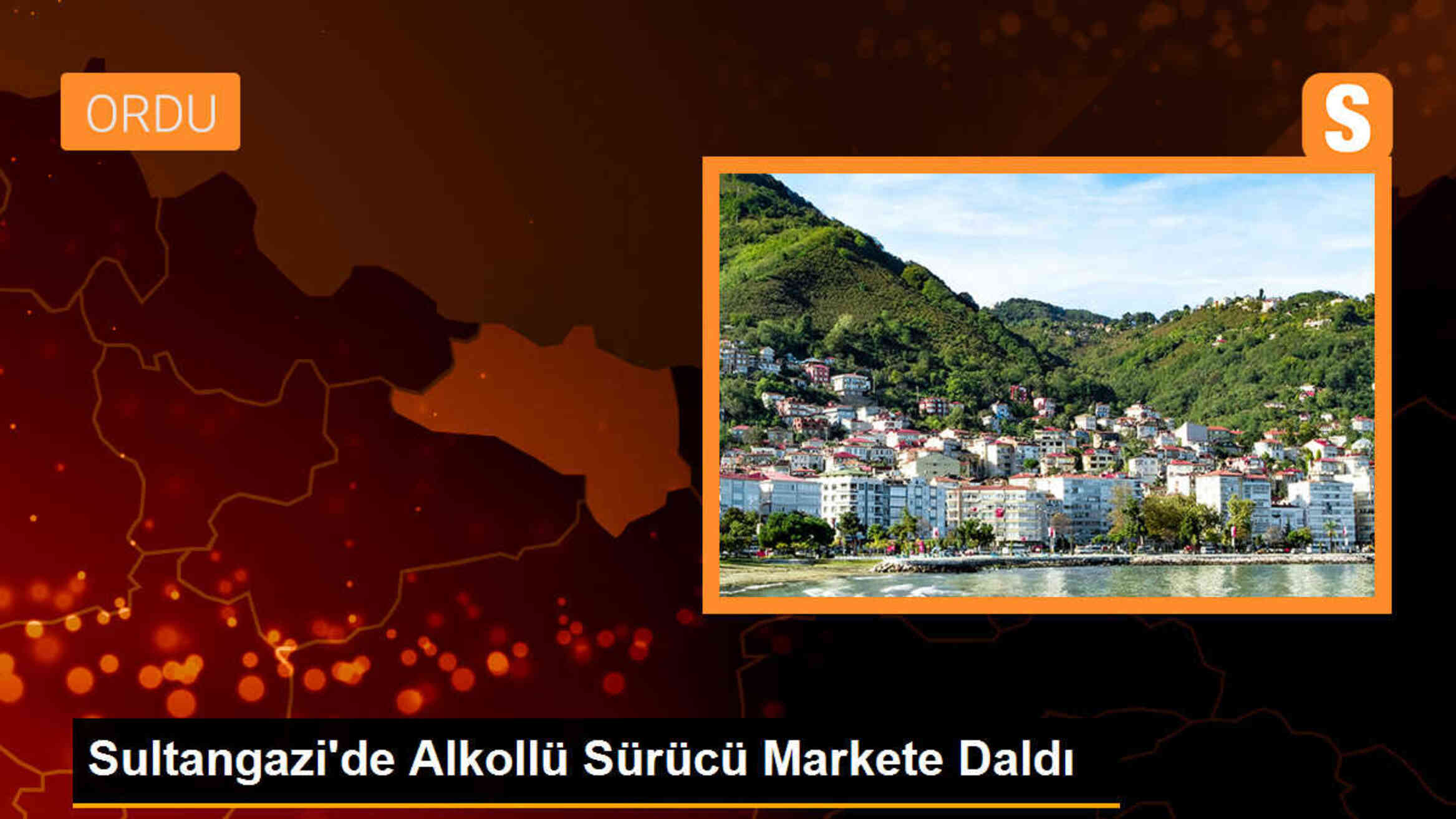 Sultangazi\'de alkollü sürücü markete daldı, bir kişi ölümden döndü