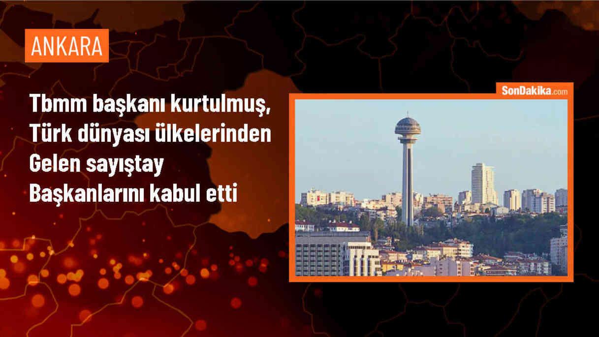 TBMM Başkanı Numan Kurtulmuş, Türk dünyası ülkelerinden gelen sayıştay başkanlarını kabul etti