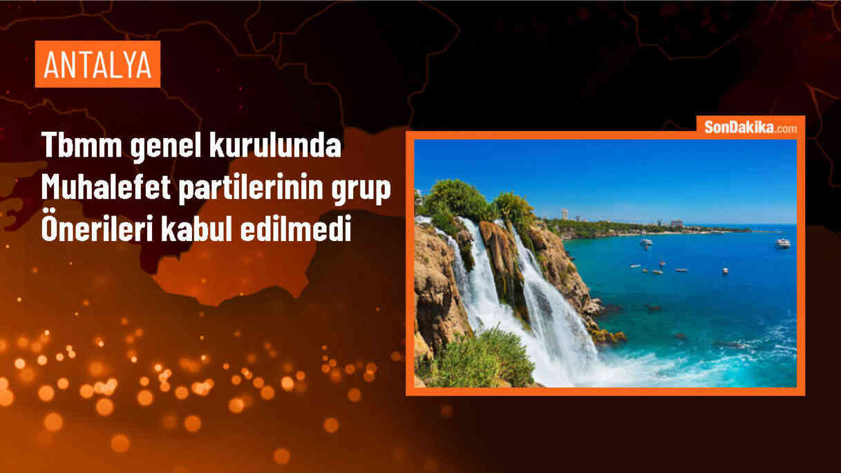 TBMM Genel Kurulunda CHP, DEM Parti, İYİ Parti ve Saadet Partisinin grup önerileri kabul edilmedi