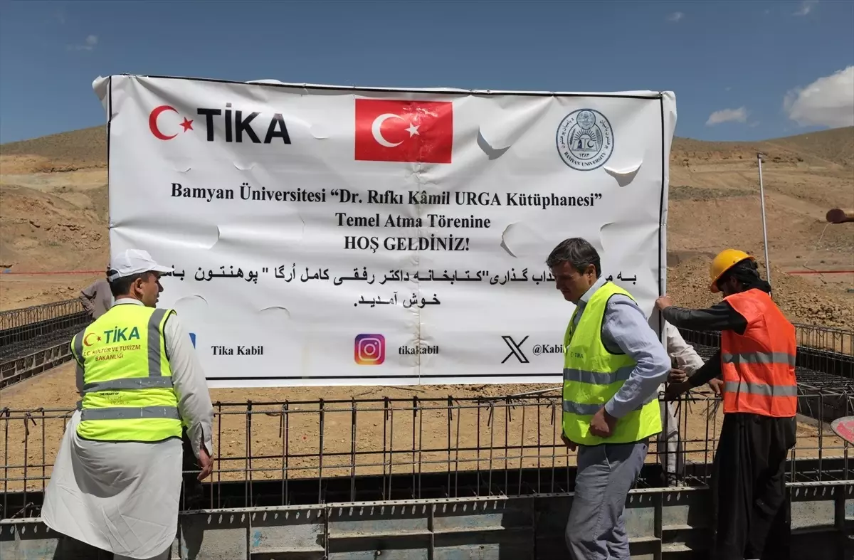 TİKA, Afganistan\'da Bamyan Üniversitesi için kütüphane inşa ediyor