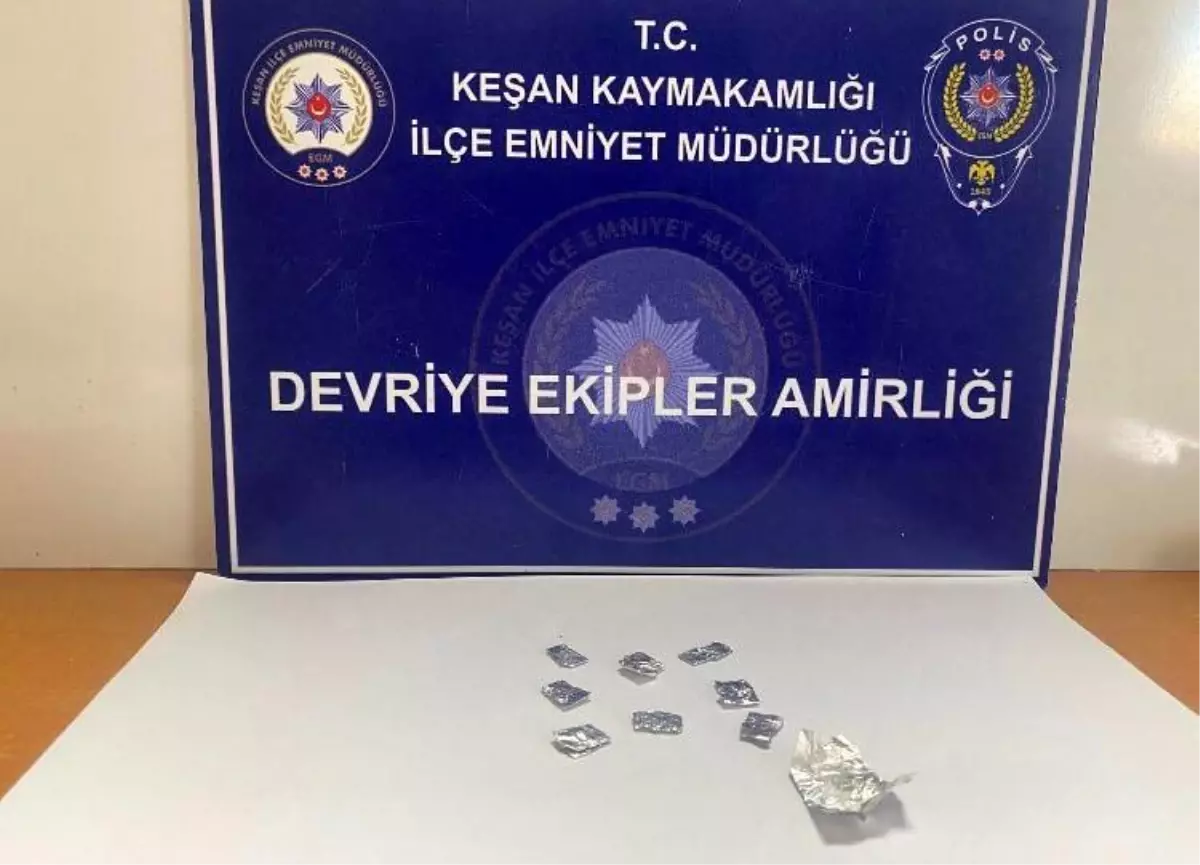 Edirne\'de Uyuşturucu Operasyonu: 2 Gözaltı