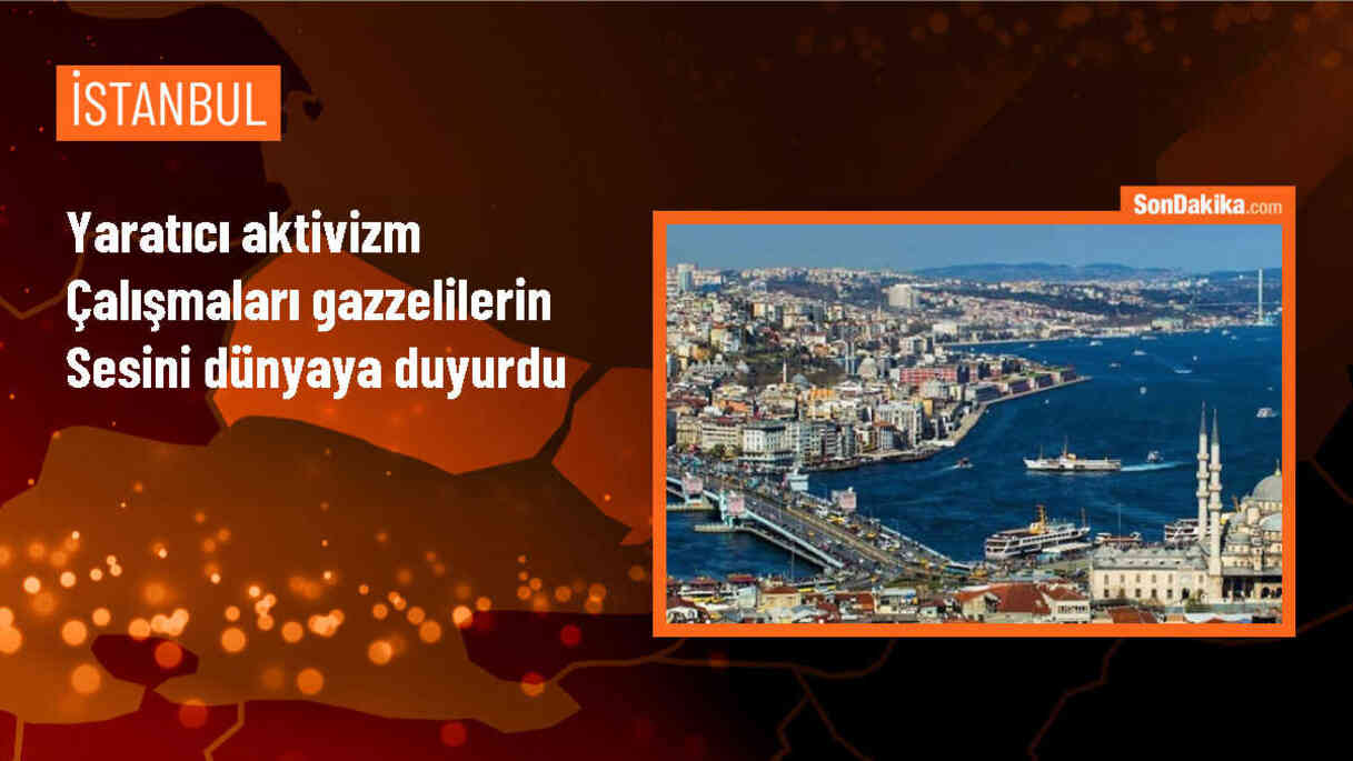 İsrail\'in Gazze\'ye saldırılarına karşı yaratıcı aktivizm örnekleri