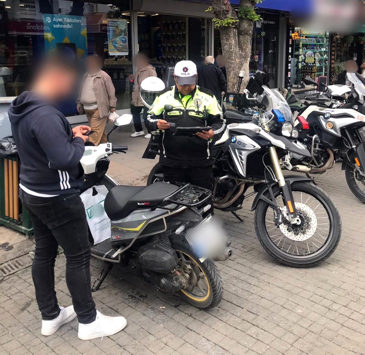 Eskişehir\'de 103 motosiklet sürücüsüne ceza yazıldı