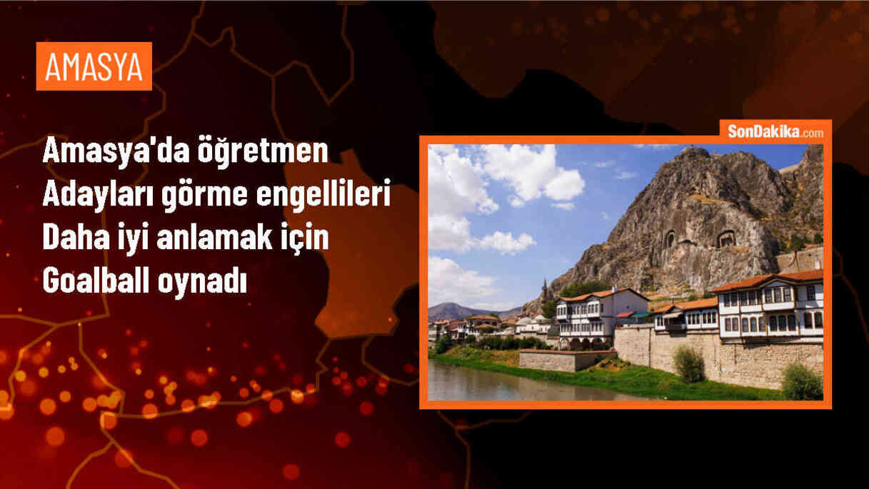 Amasya Üniversitesi Öğrencileri Görme Engellilerle Goalball Oynadı