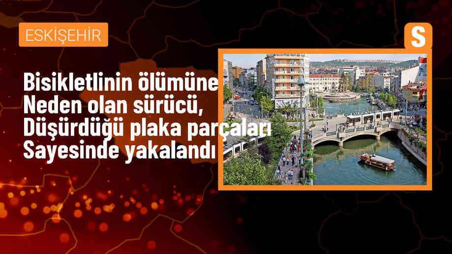 Eskişehir\'de Bisikletliye Çarpan Sürücü Plakadan Yakalandı