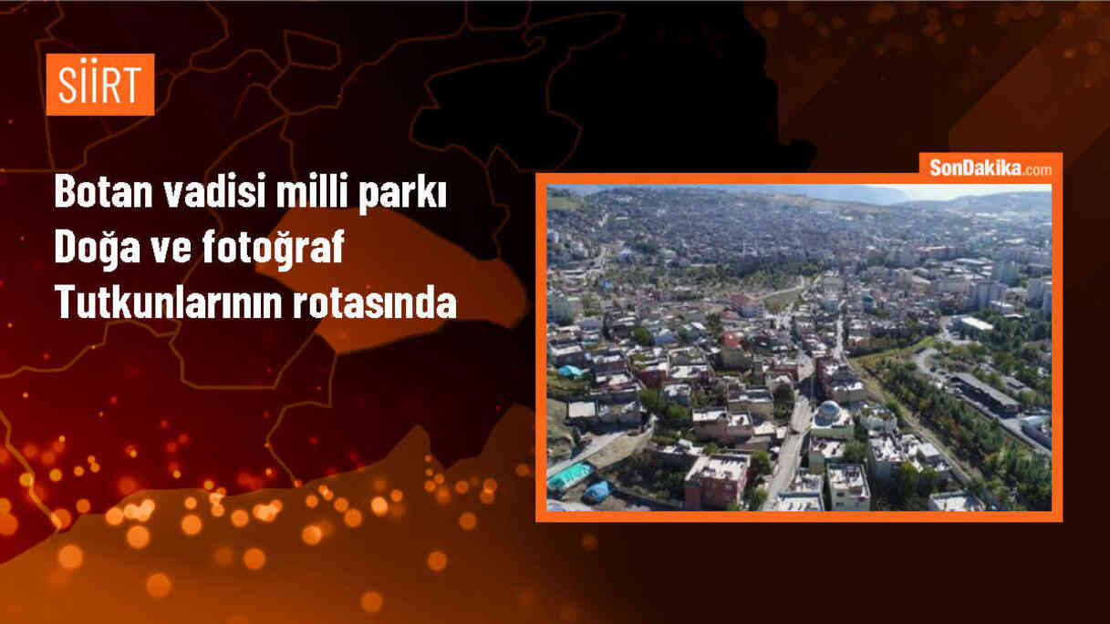 Siirt\'te Botan Vadisi Milli Parkı Doğa ve Fotoğraf Tutkunlarını Ağırlıyor