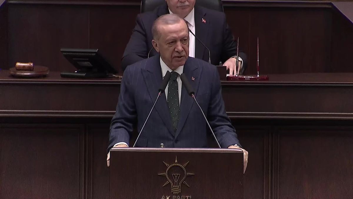 (TBMM) - Cumhurbaşkanı Erdoğan: İsrail\'in barbarlığını dünya canlı yayında izliyor