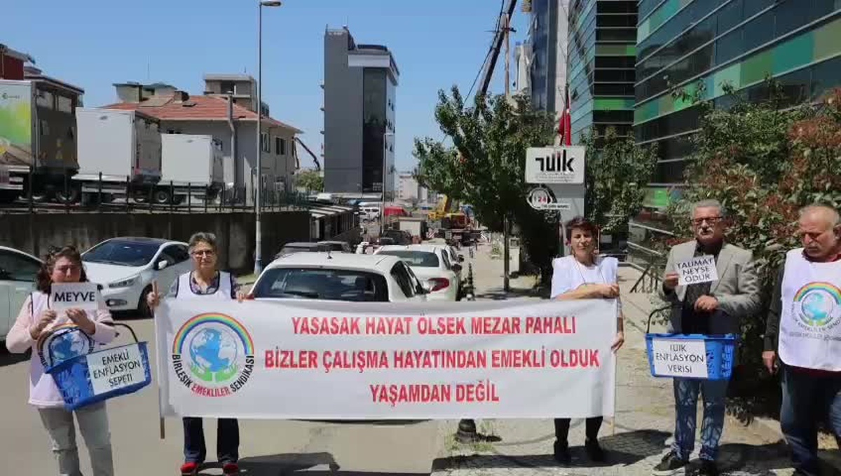 Emekliler TÜİK\'e seslendi: İnsanca yaşamak istiyoruz
