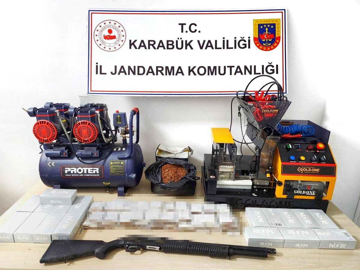 Karabük\'te Makaron Operasyonu: 5 Bin 280 Adet Makaron Ele Geçirildi