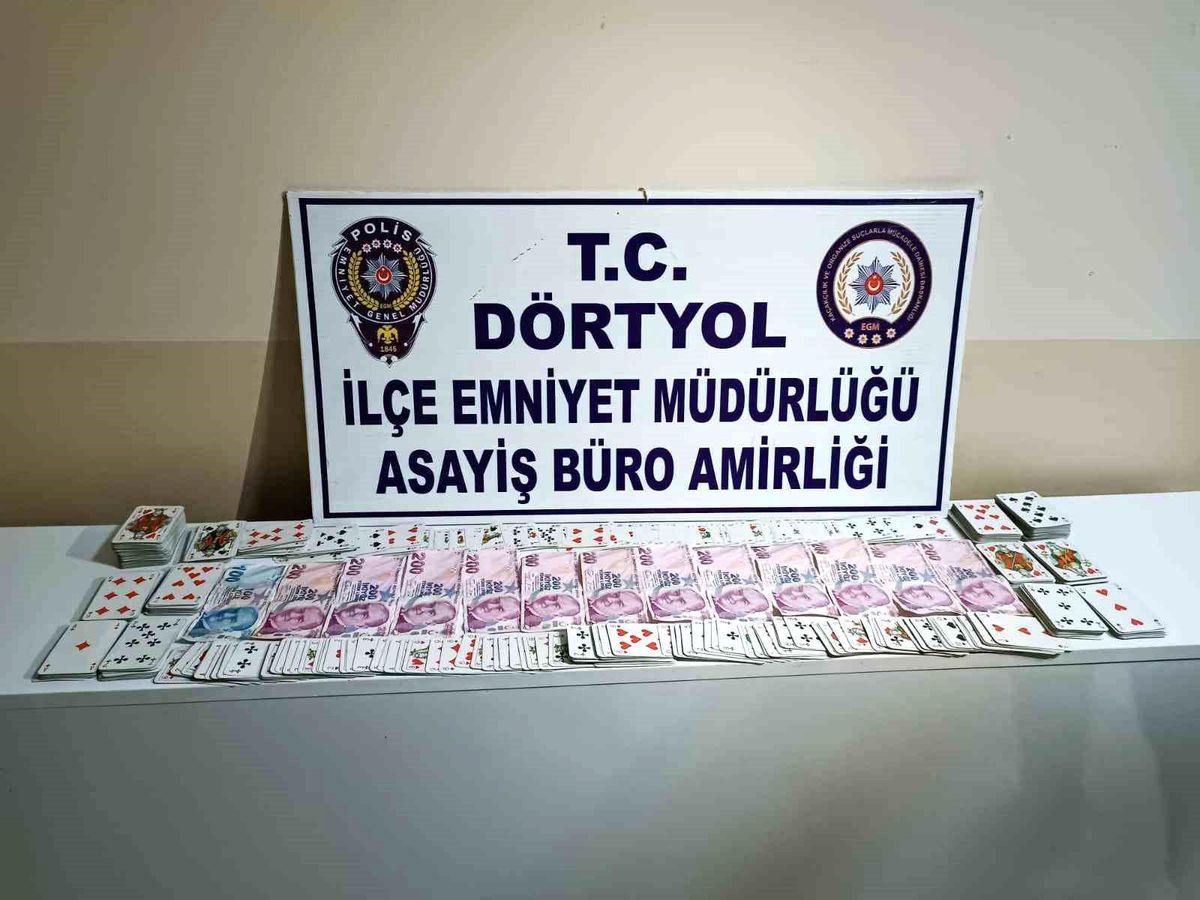 Hatay\'da Kumar Oynayanlara 32 Bin 125 TL Para Cezası