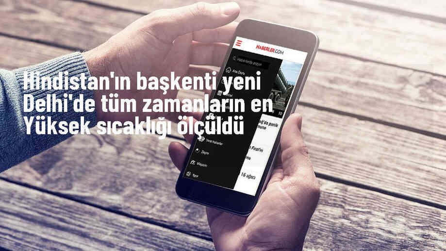 Hindistan\'ın başkenti Yeni Delhi\'de tüm zamanların en yüksek sıcaklığı kaydedildi