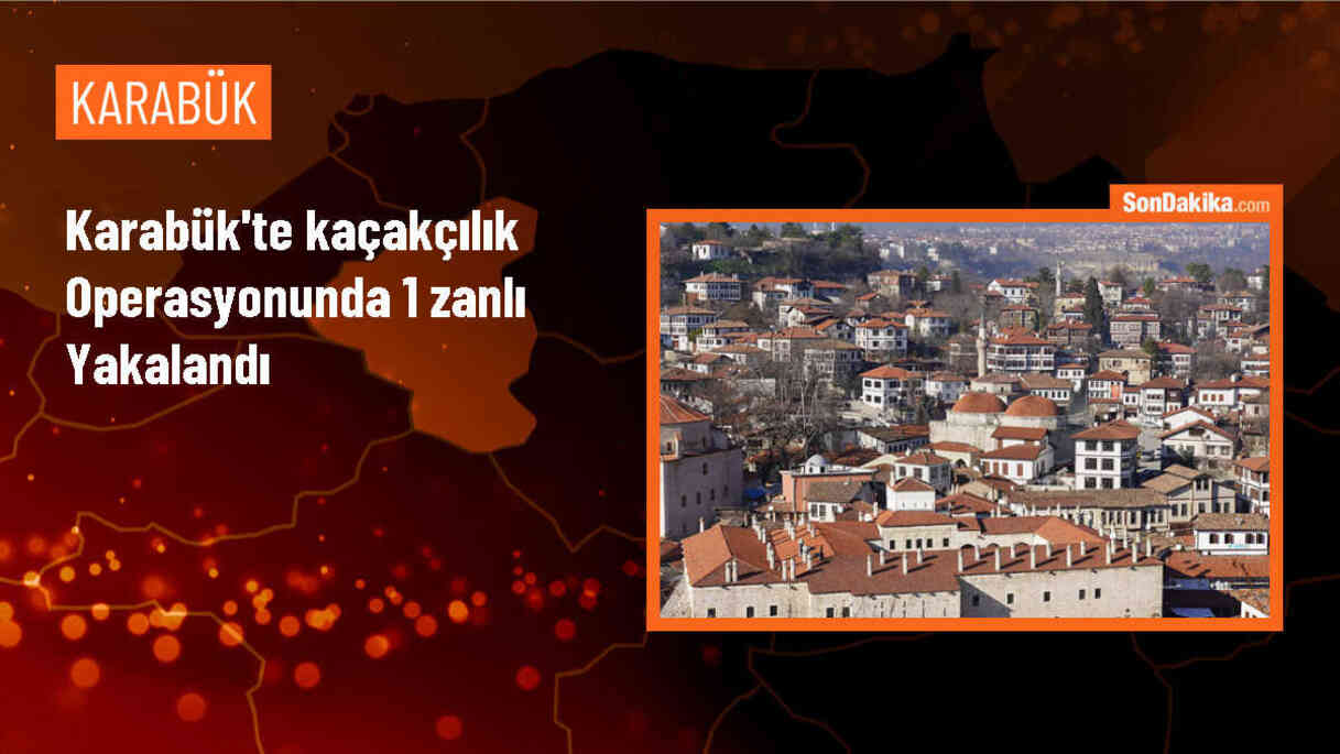 Karabük\'te Kaçakçılık Operasyonunda 1 Şüpheli Gözaltına Alındı