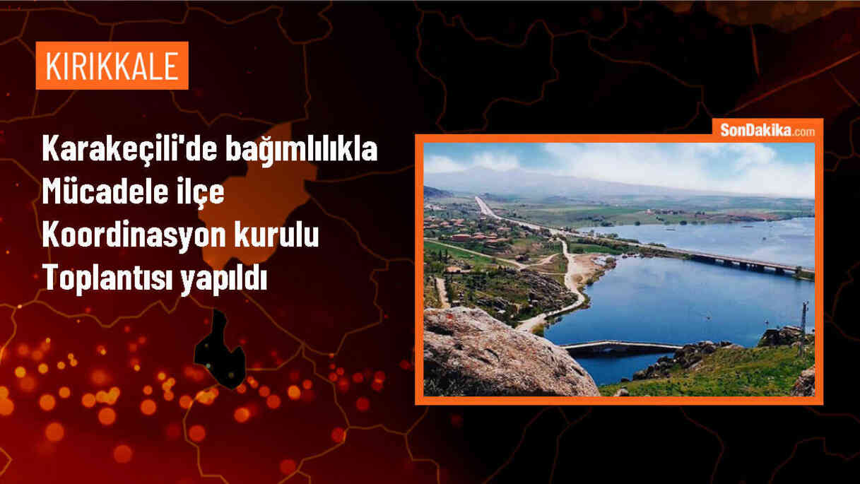 Karakeçili\'de Bağımlılıkla Mücadele İlçe Koordinasyon Kurulu Toplantısı Gerçekleştirildi