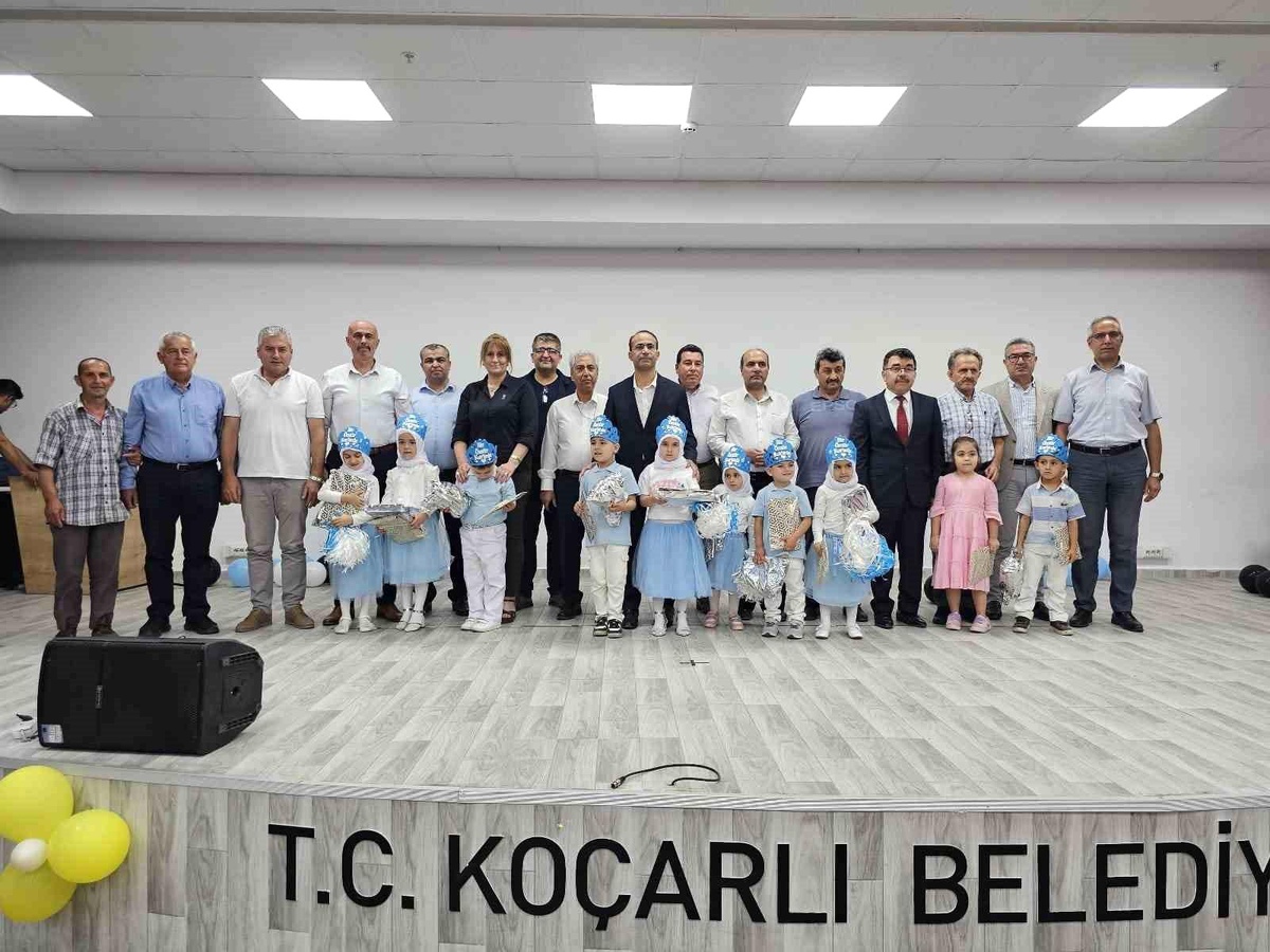 Aydın Koçarlı\'da 4-6 yaş Kur\'an Kursu öğrencilerinin yılsonu etkinliği düzenlendi