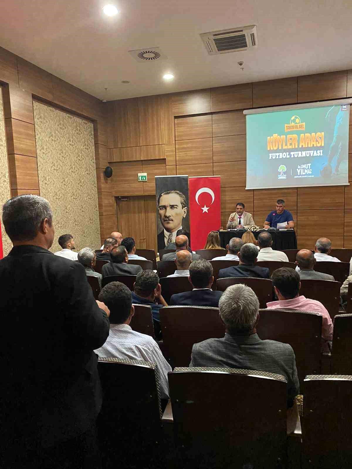 Şehitkamil Belediyesi Köyler Arası Futbol Turnuvası İçin Hazırlıklara Devam Ediyor