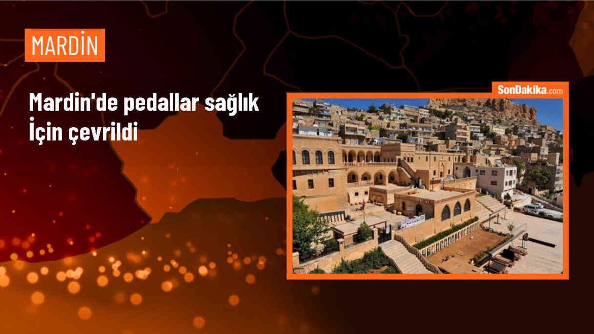 Mardin\'de Sağlığın İçin Pedalla Projesi kapsamında bisiklet turu düzenlendi