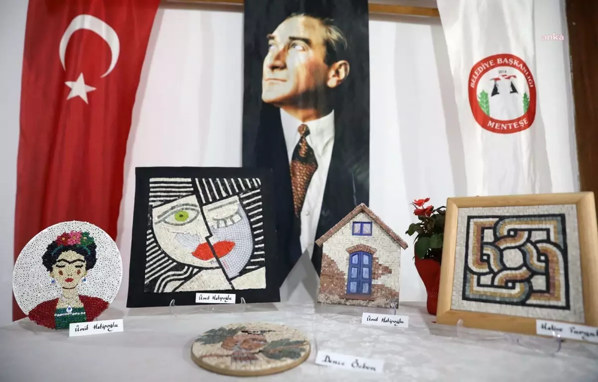 Menteşe Belediyesi Kış Kursları Sergisi Açıldı