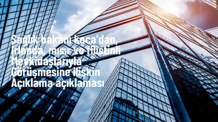 Sağlık Bakanı Fahrettin Koca, Cenevre\'de İrlanda, Mısır ve Filistinli mevkidaşlarıyla bir araya geldi