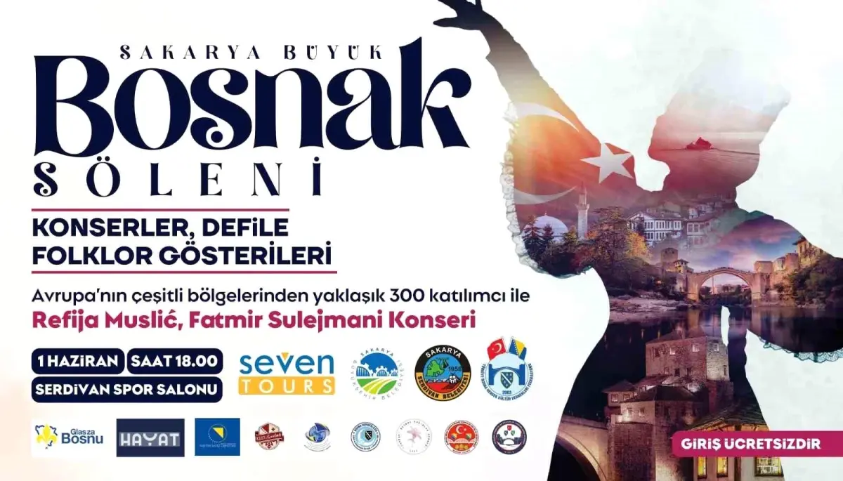 Sakarya\'da Büyük Boşnak Şöleni