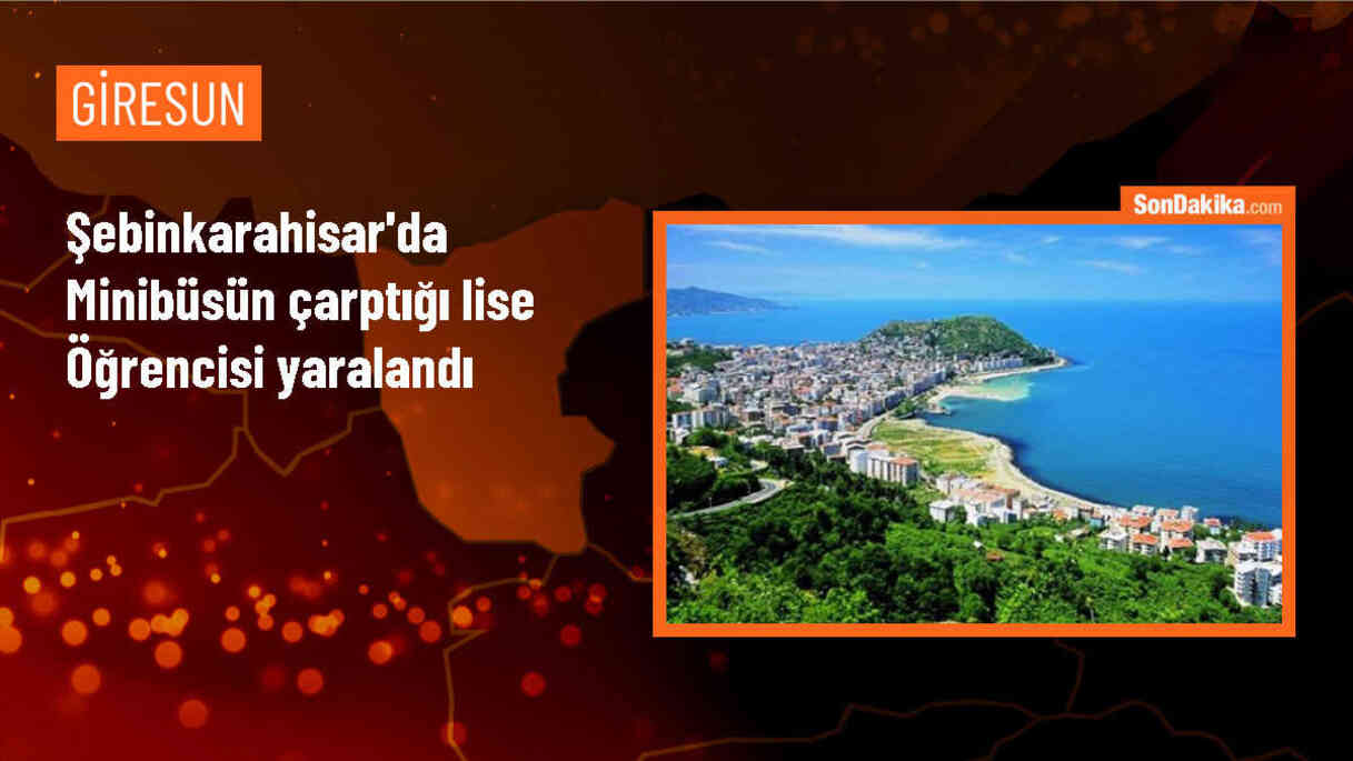 Giresun\'da trafik kazası: Bir öğrenci yaralandı