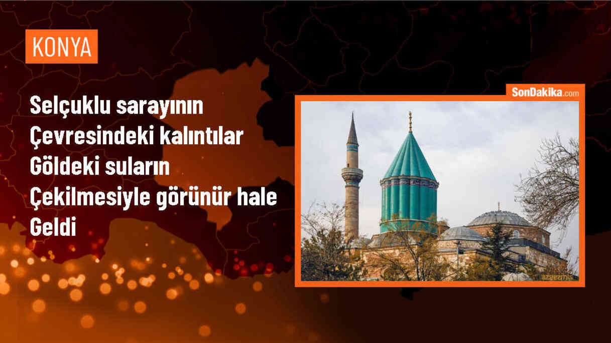 Anadolu Selçuklu Sultanı Alaaddin Keykubad\'ın Kubadabad Sarayı\'nın Kalıntıları Görünür Hale Geldi
