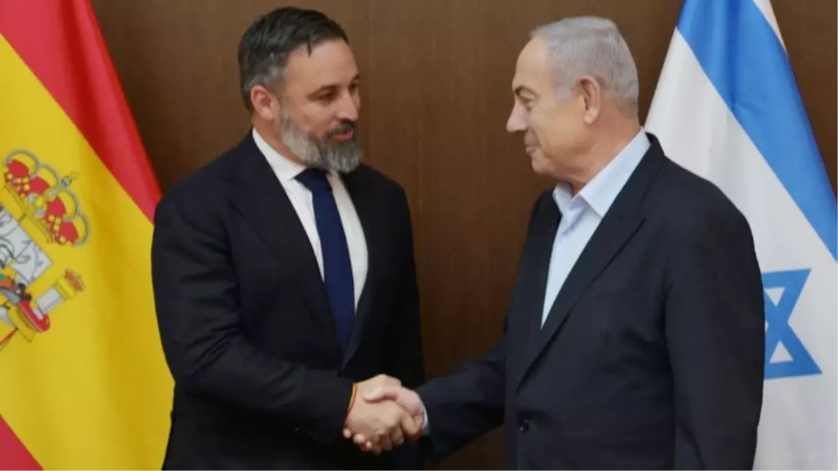 Zamanlama manidar! İspanya\'nın aşırı sağcı partisinin lideri Abascal, Netanyahu\'yu ziyaret etti