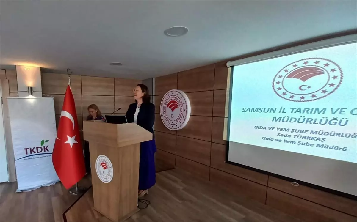 Samsun\'da Üreticilere ve Gıda İşletmelerine Güvenli Gıda Eğitimi Verildi