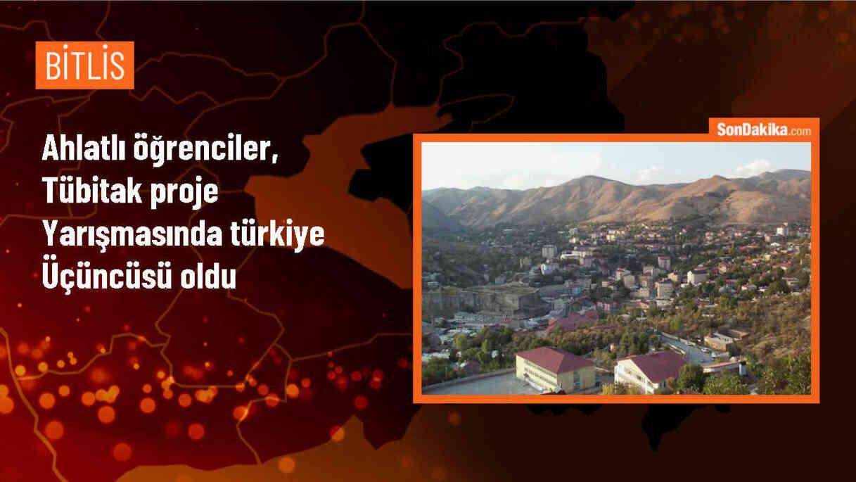 Ahlatlı öğrenciler TÜBİTAK yarışmasında üçüncü oldu