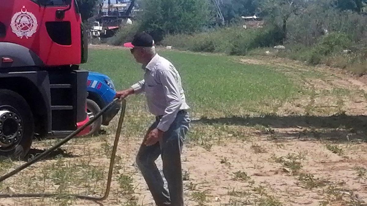 Antalya\'da Sigara İzmariti Yangına Neden Oldu