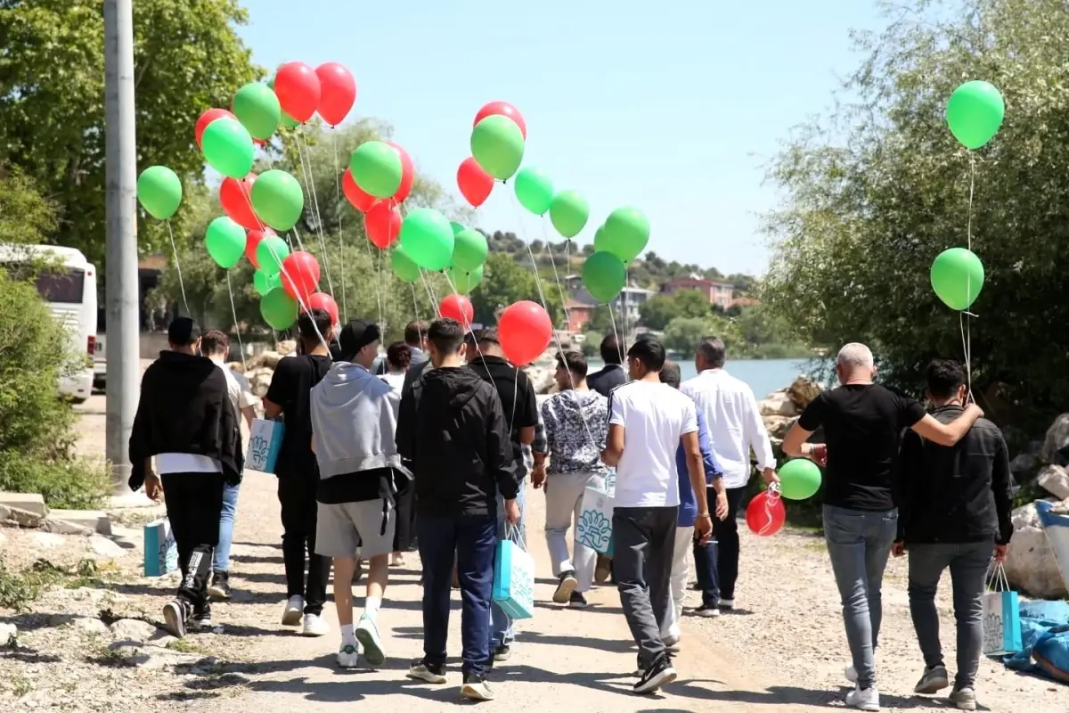 Denetimli Serbestlikten Faydalanan Çocuklar Bağımlılıktan Kurtulmanın Özgürlüğünü Kutladı