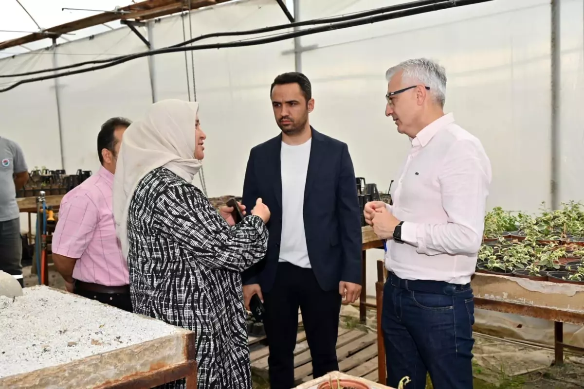 Kepez Belediyesi Başkan Vekili Tesisleri İnceledi