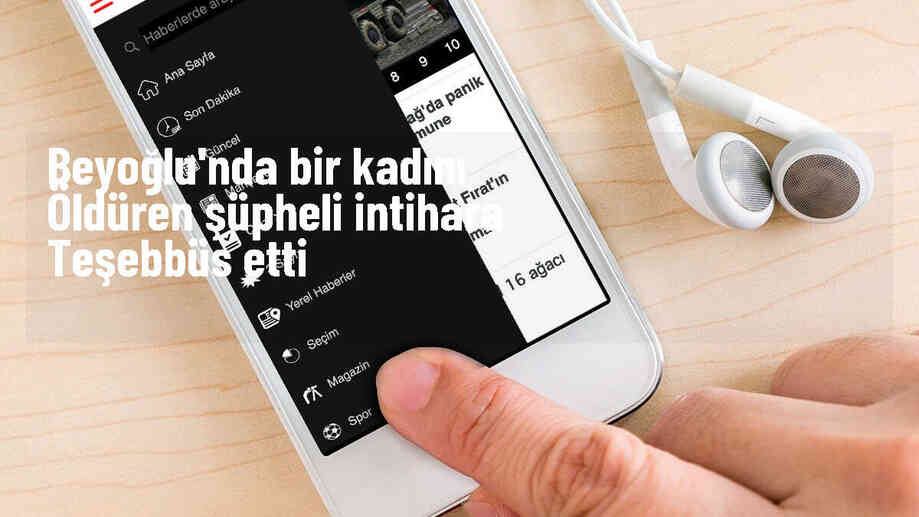 Beyoğlu\'nda Kadın Cinayeti ve İntihar Girişimi