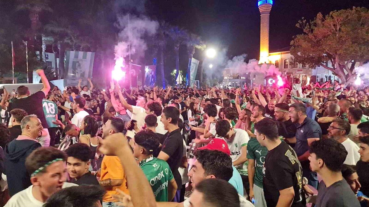 Bodrum Futbol Kulübü Süper Trendyol Lig\'e yükseldi