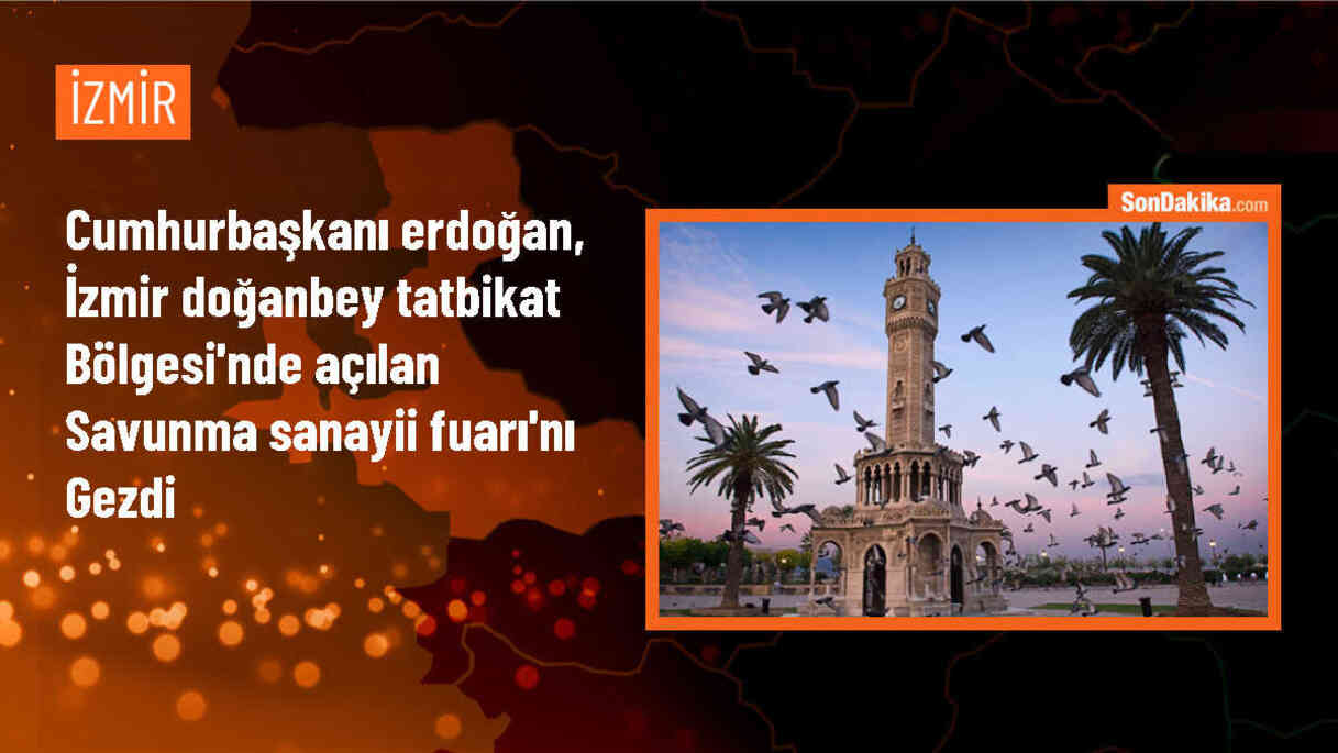 Cumhurbaşkanı Erdoğan, Savunma Sanayii Fuarı\'nı ziyaret etti