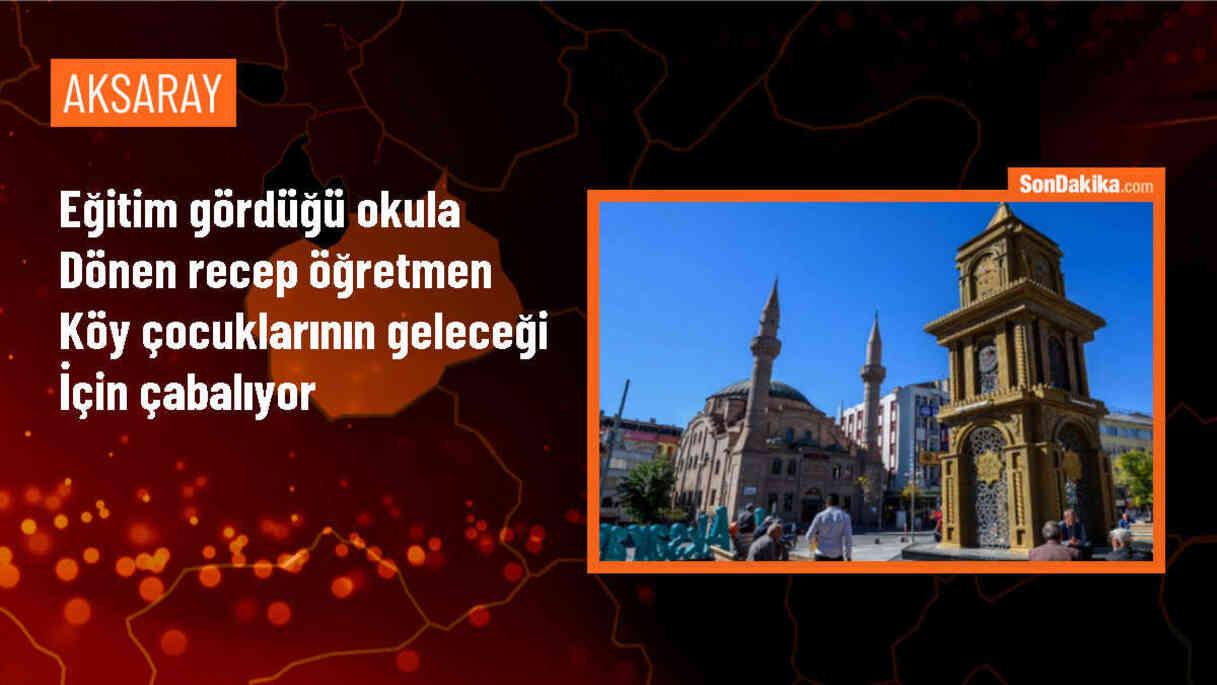 Aksaray\'da öğretmenin çabası: Öğrencilerin geleceği için mücadele