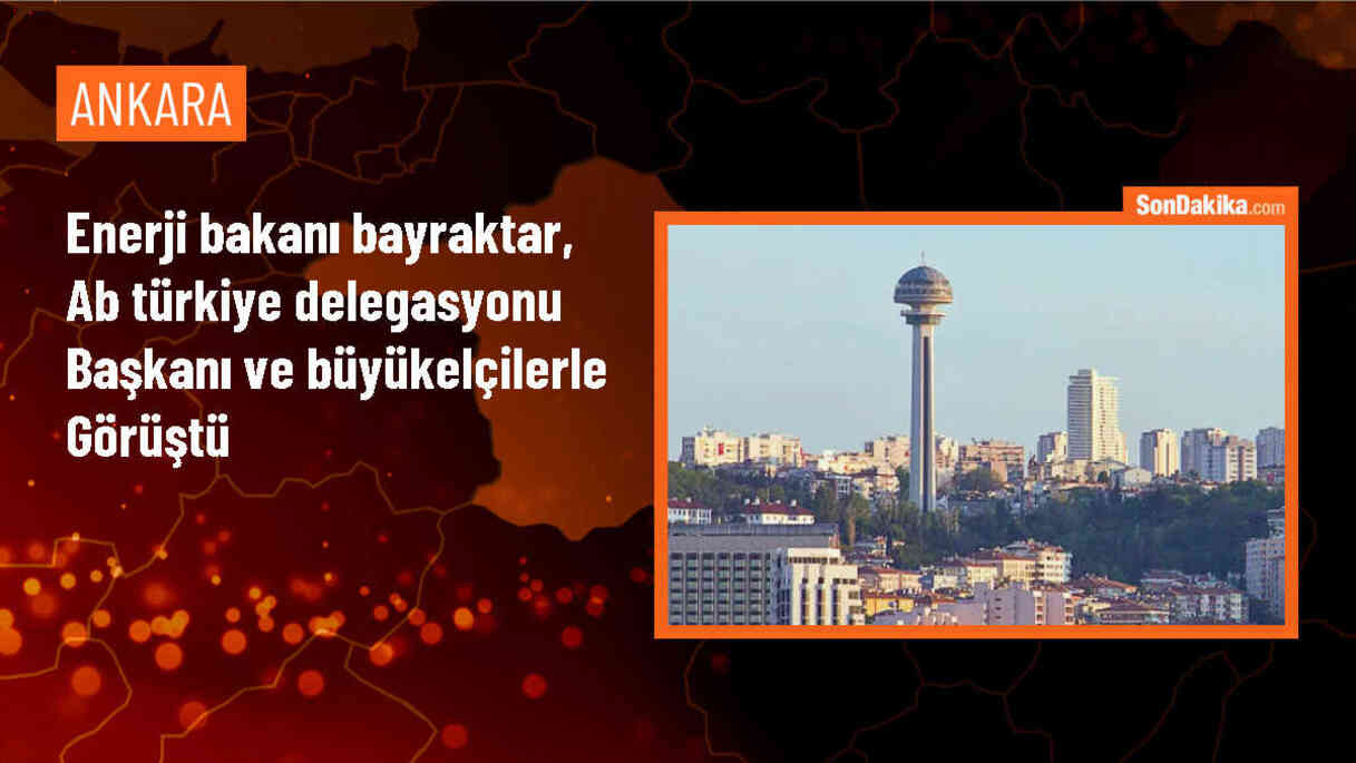 Enerji Bakanı Bayraktar, AB Türkiye Delegasyonu Başkanı ve AB Büyükelçileri ile Enerji Dönüşümü ve İşbirlikleri Konusunu Görüştü