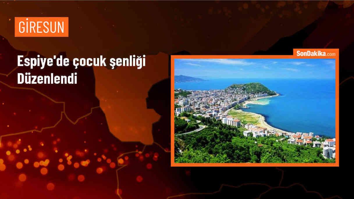 Giresun Espiye\'de 4-6 yaş Kur\'an kursu öğrencilerine Çocuk Şenliği düzenlendi