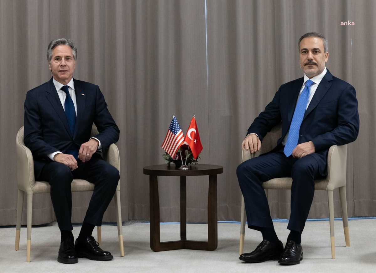 Dışişleri Bakanı Hakan Fidan, ABD Dışişleri Bakanı Blinken ile görüştü