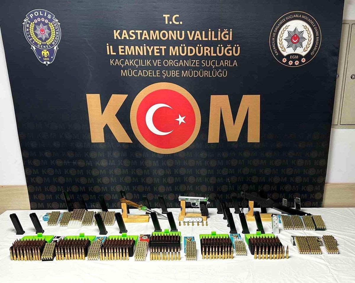 Kastamonu\'da yapılan operasyonda 12 şahıs gözaltına alındı