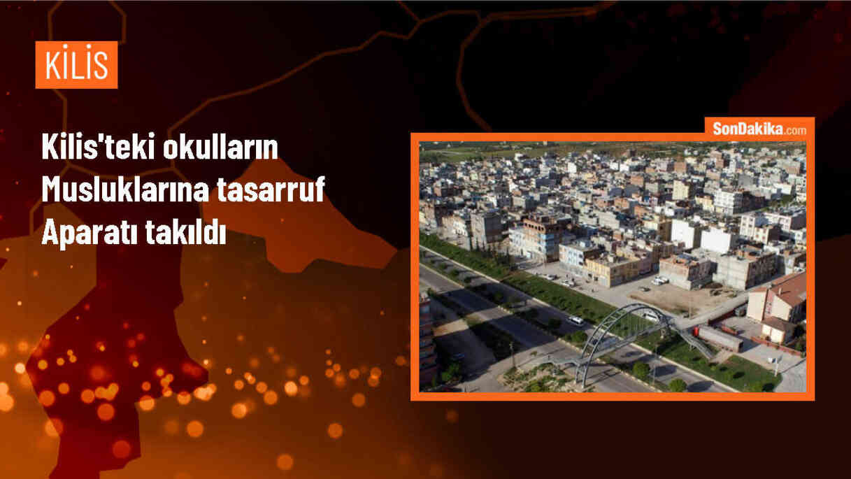 Kilis\'teki okulların musluklarına tasarruf aparatı takıldı