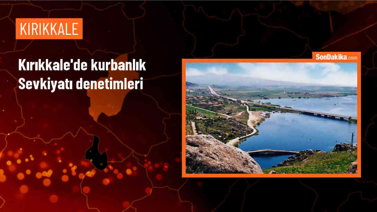 Kırıkkale\'de Kurban Bayramı öncesi canlı hayvan taşıyan araçlar denetlendi