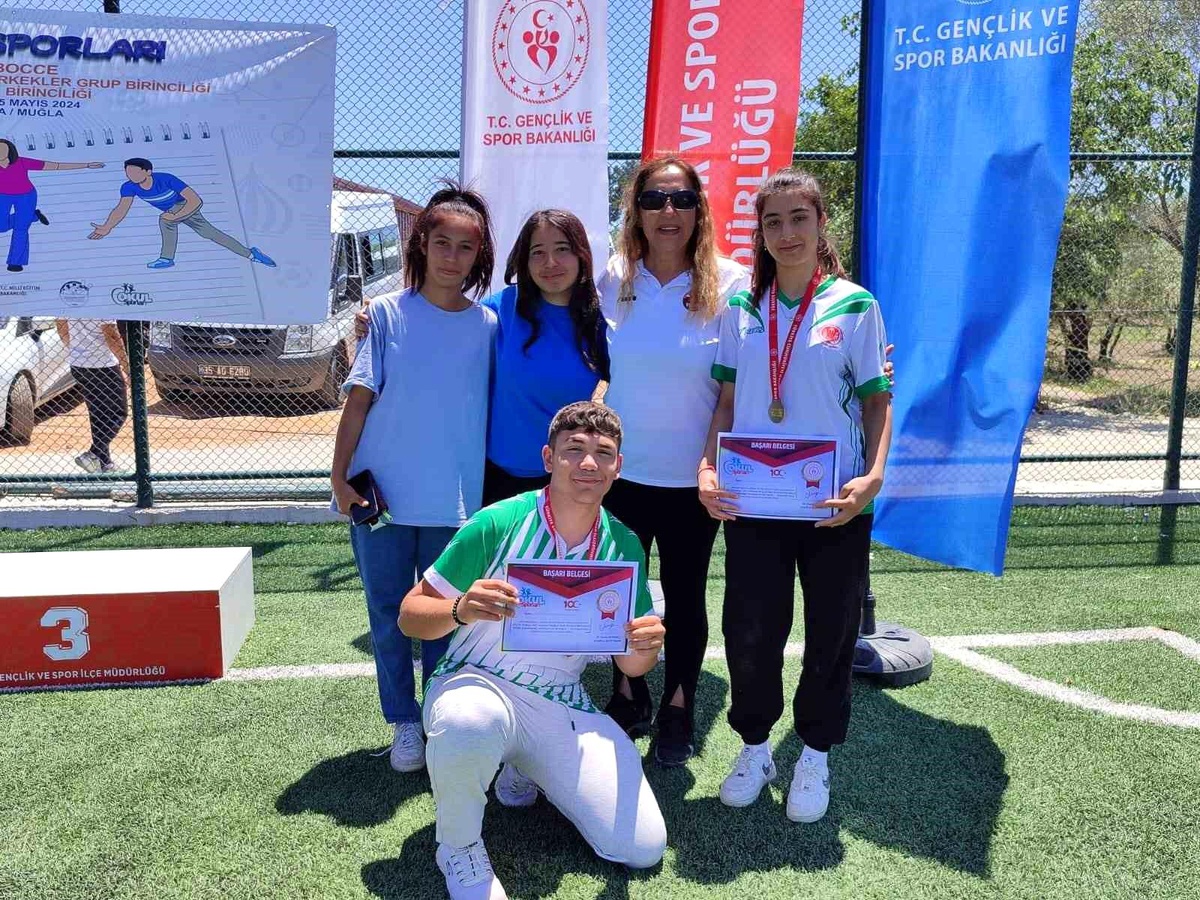 Köyceğiz Anadolu İmam Hatip Lisesi Bocce Takımı Türkiye Finallerine Katılma Hakkı Kazandı