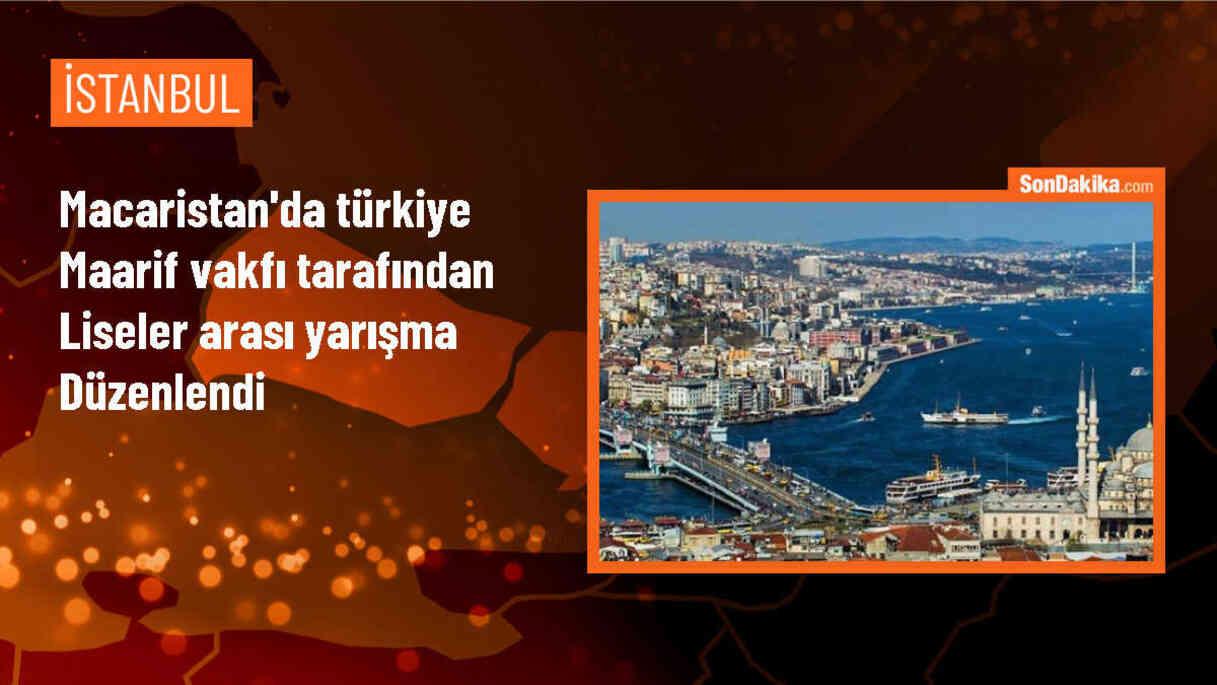 Macaristan\'da Türk-Macar Kültür Yılı etkinlikleri kapsamında yapılan Evliya Çelebi yarışmasında birinci olan okula ödül