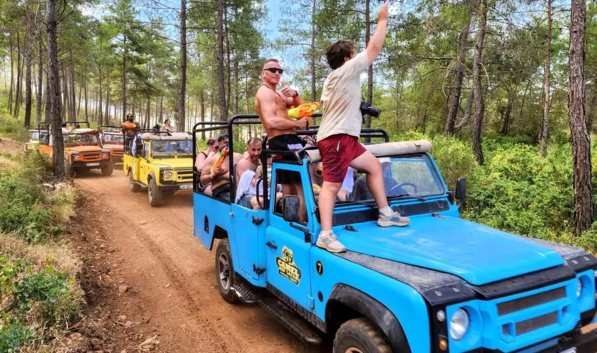 Muğla Marmaris\'te jeep safari turlarına sıkı denetim