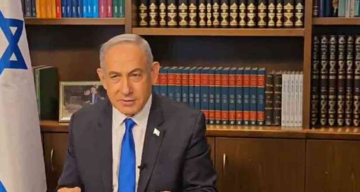 Netanyahu ile röportaj yapan Fransız kanalı ülkeyi karıştırdı! Yüzlerce kişi kanal binası önünde toplandı