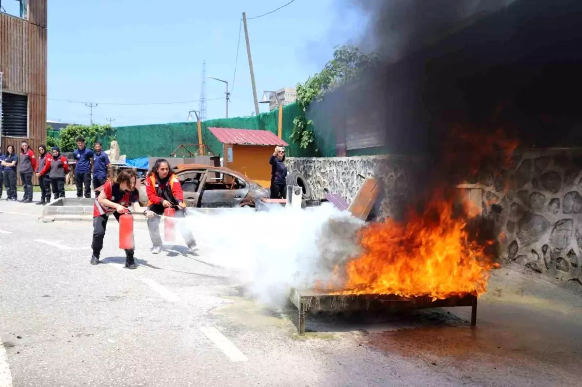 Ordu İtfaiye Eğitim Merkezi, Giresun Üniversitesi öğrencilerine kapılarını açtı