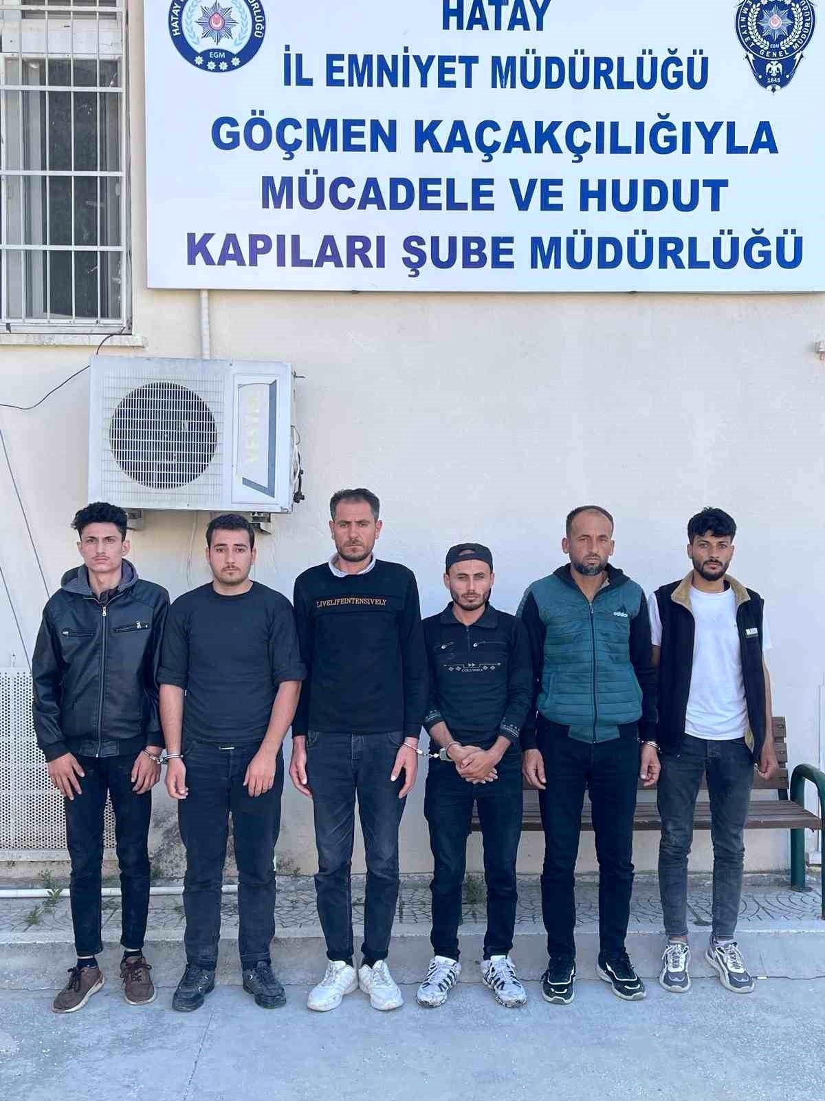 Hatay\'da Yabancı Uyruklu Şahısların Kaçak Girişini Sağlayan 3 Şüpheli Tutuklandı