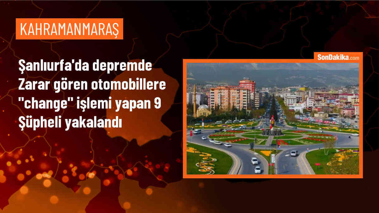 Şanlıurfa\'da Depremzedelerin Araçlarına Şasi ve Motor Numarası Değiştirme Operasyonu